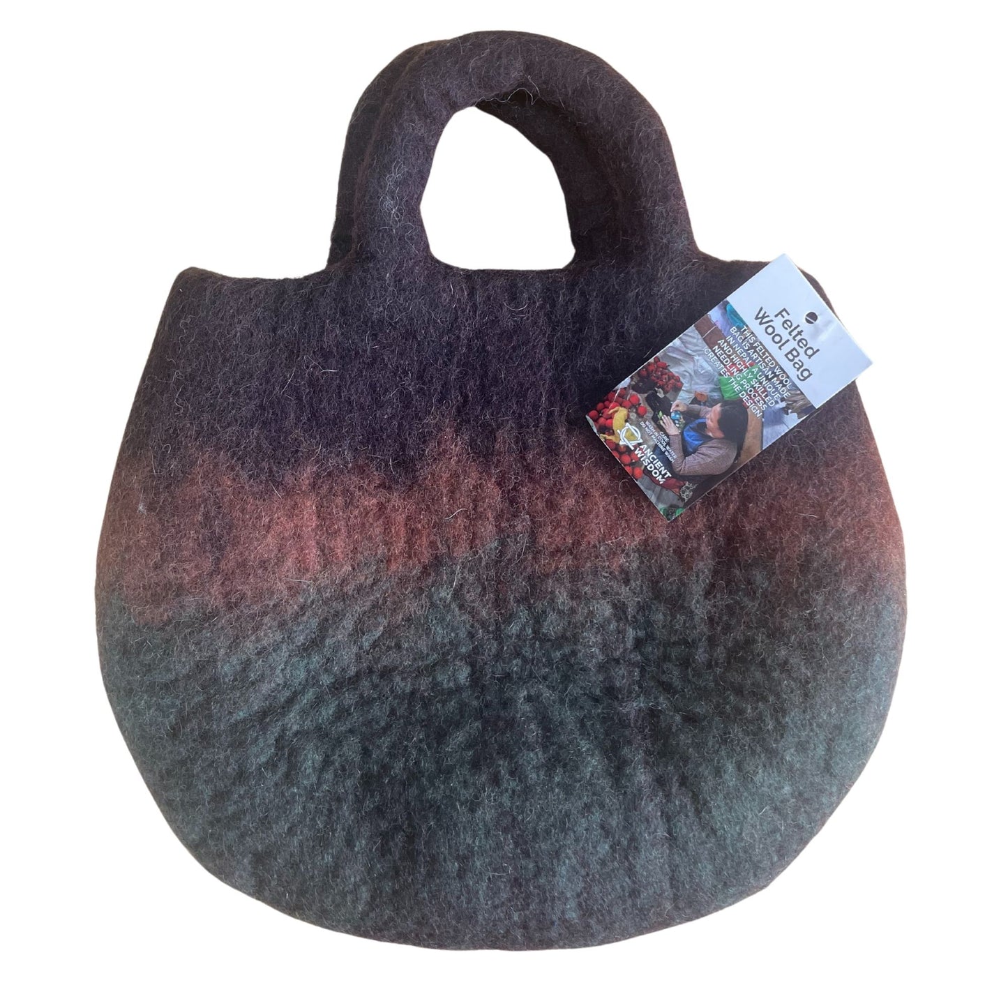 Bossa de feltre per a jardí de fades - 35 x 27 cm