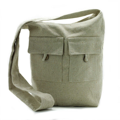 Bossa de Dues Butxaques Tons Naturals - Natural - Gran
