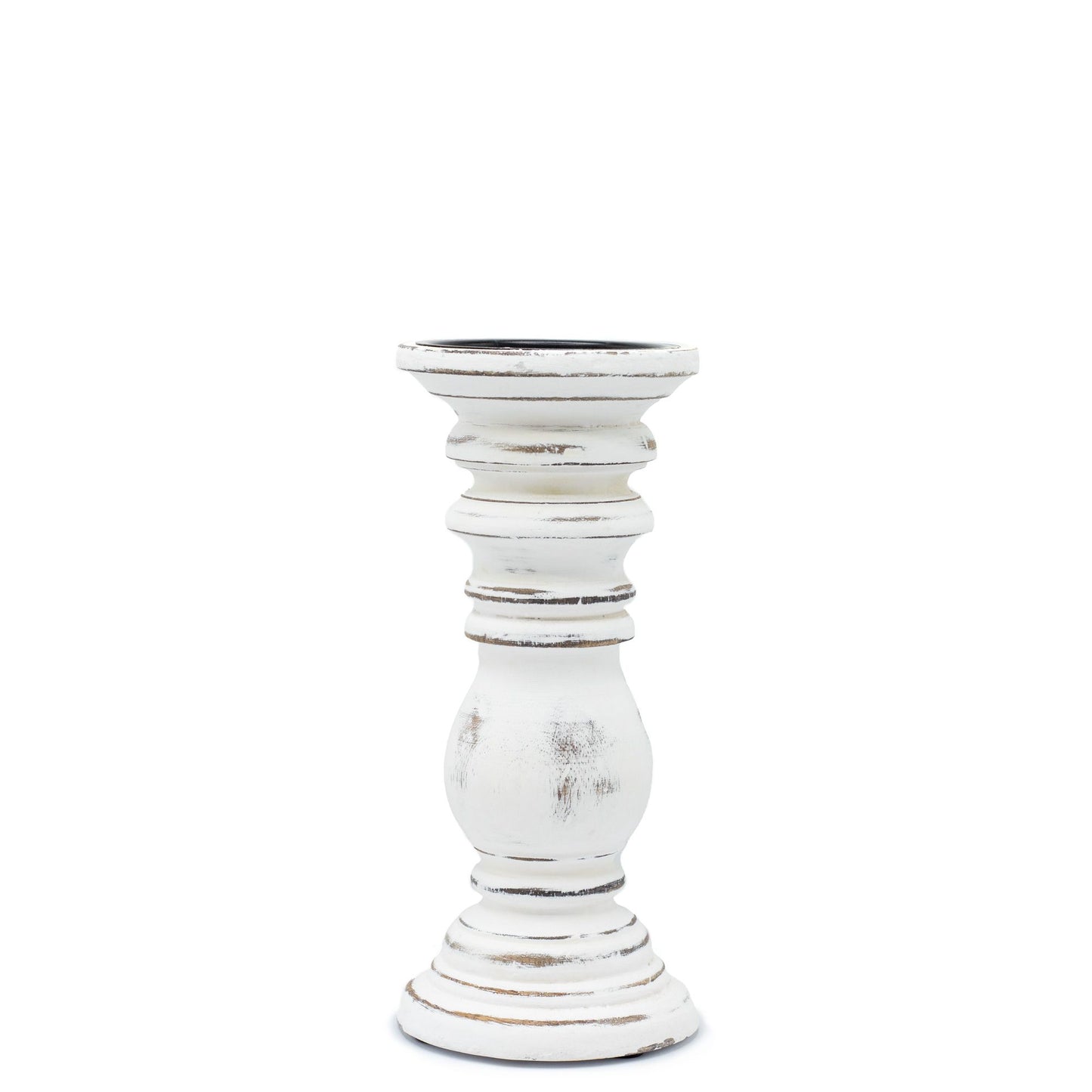 Candelabre clàssic - Blanc - 23x10cm - Petit