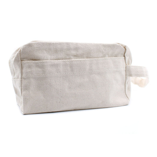 Necesser Cotó Natural 10 oz - Quadrat Clàssic