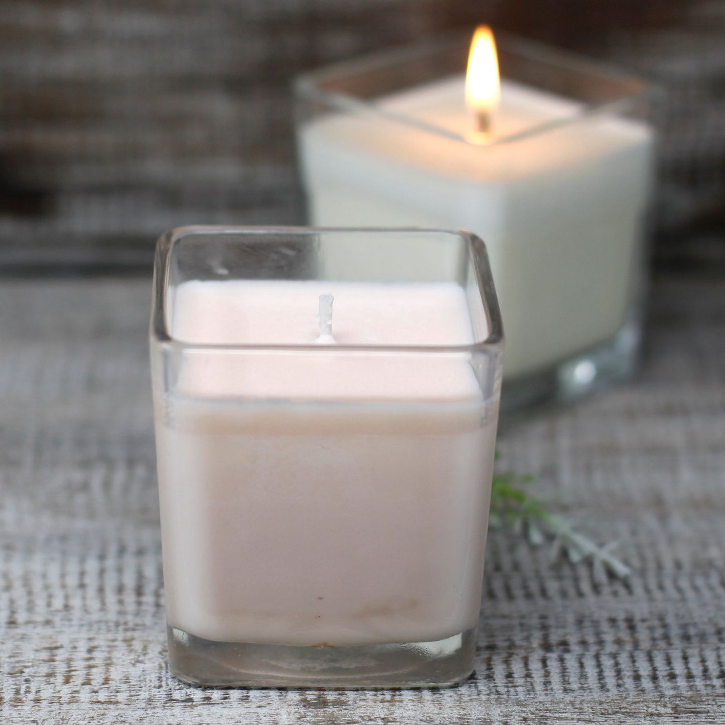 Velas de Soya sin Etiqueta- Bamboo