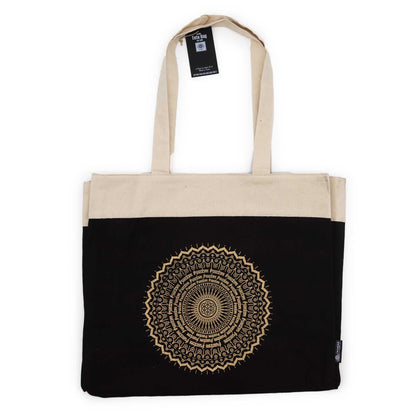 Bossa tote rentada a la pedra extragran 14 oz - Mandala de la llibertat