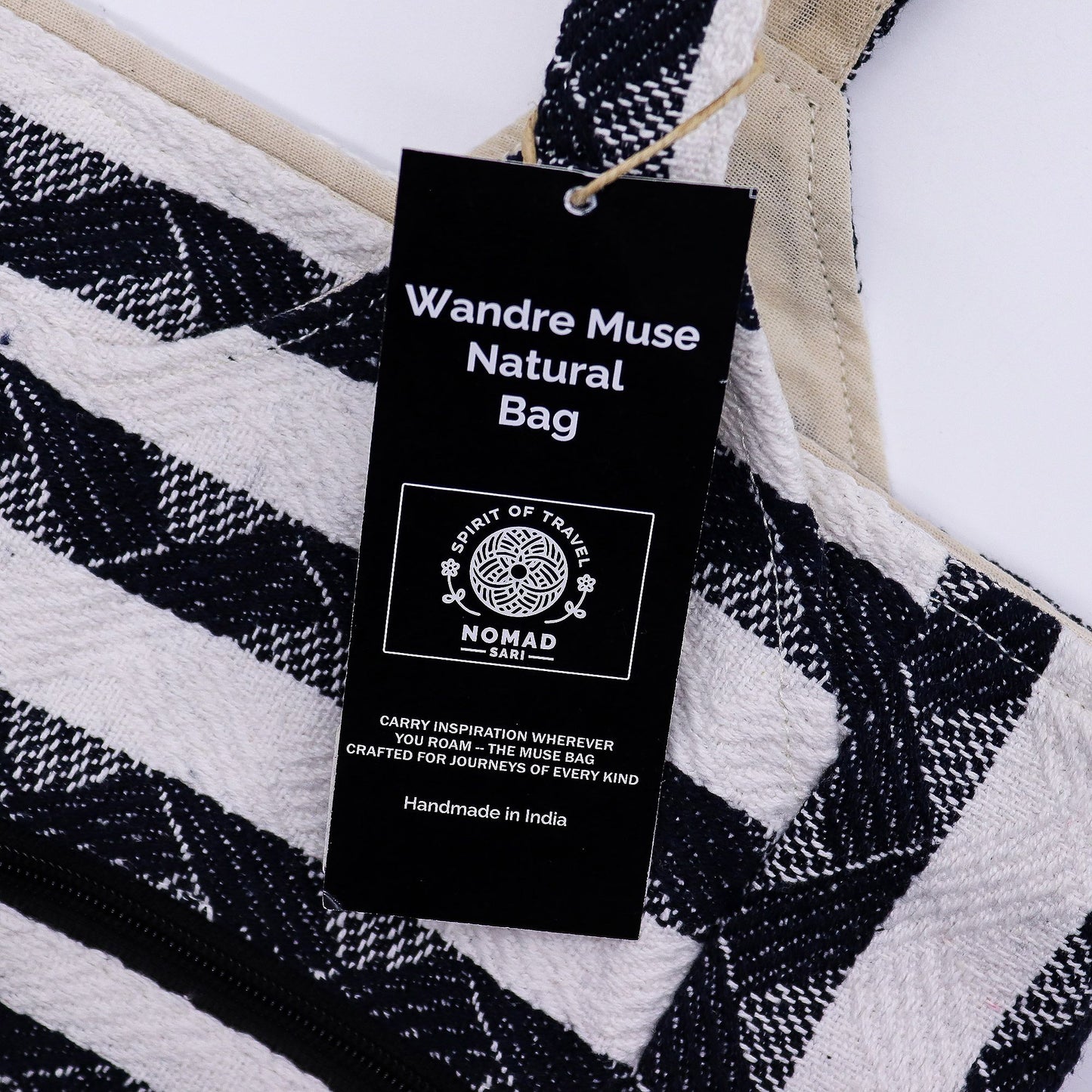 Bosses Jacquard Naturals – Atles Nòmada – Bossa Musa Viatgera