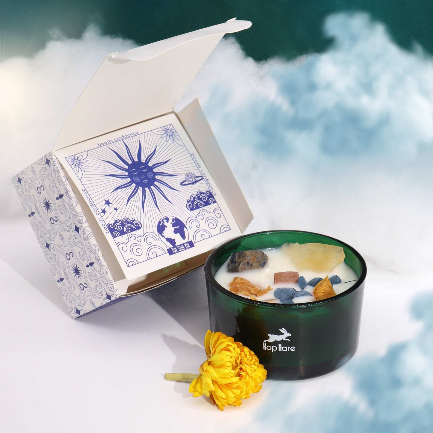 Espelma Flor Màgica de Cristall Hop Hare - Sol