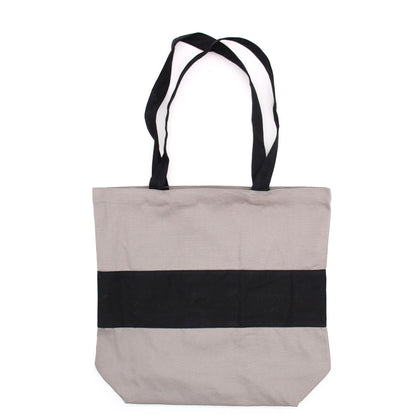 Bosses de Cotó de Dos Tons - 38x42x12cm - Gris i Negre - 280g
