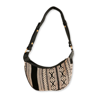 Bossa Hobo de Jacquard - Gris Metro (corretja negra)