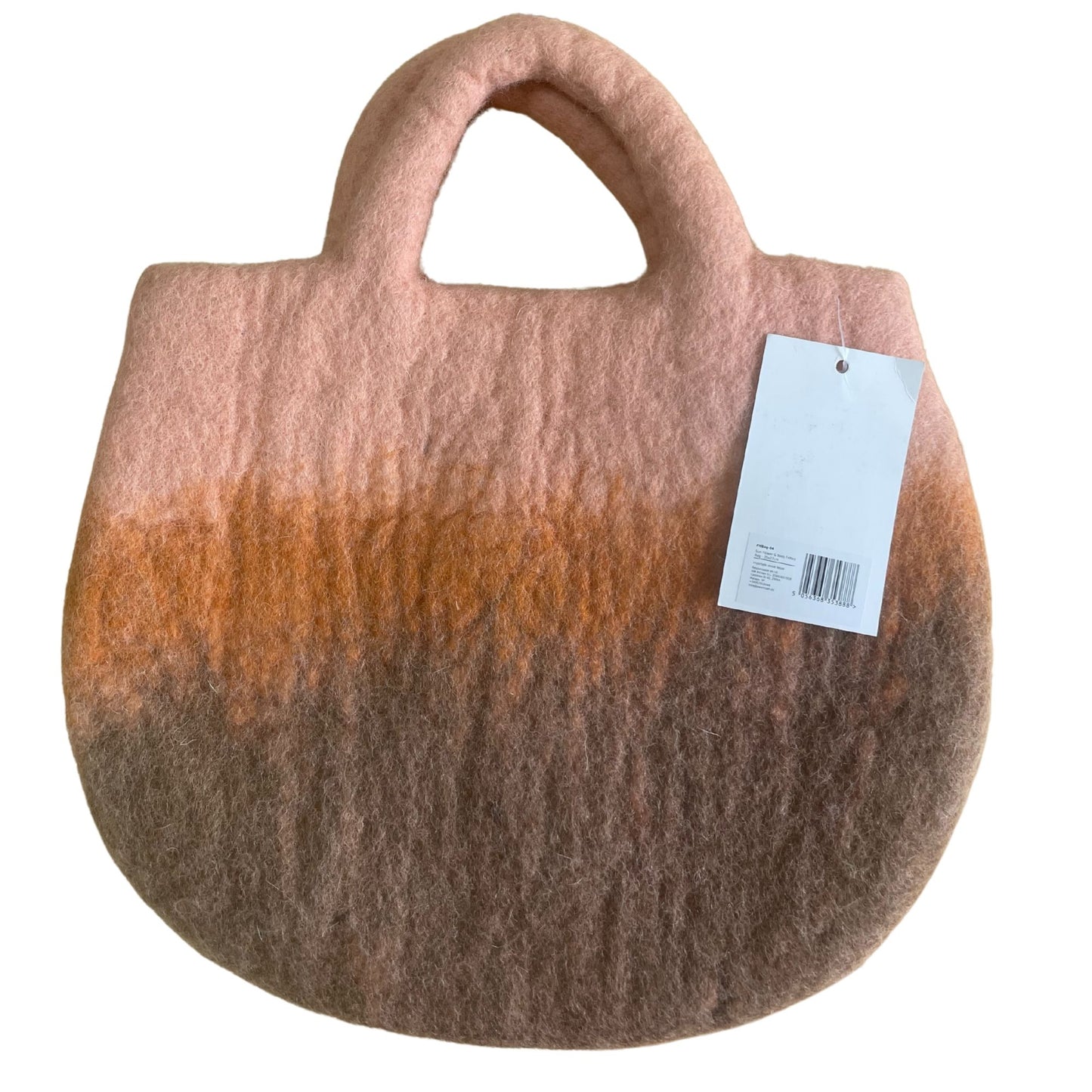 Bossa de feltre amb gira-sols i abelles - 35 x 27 cm