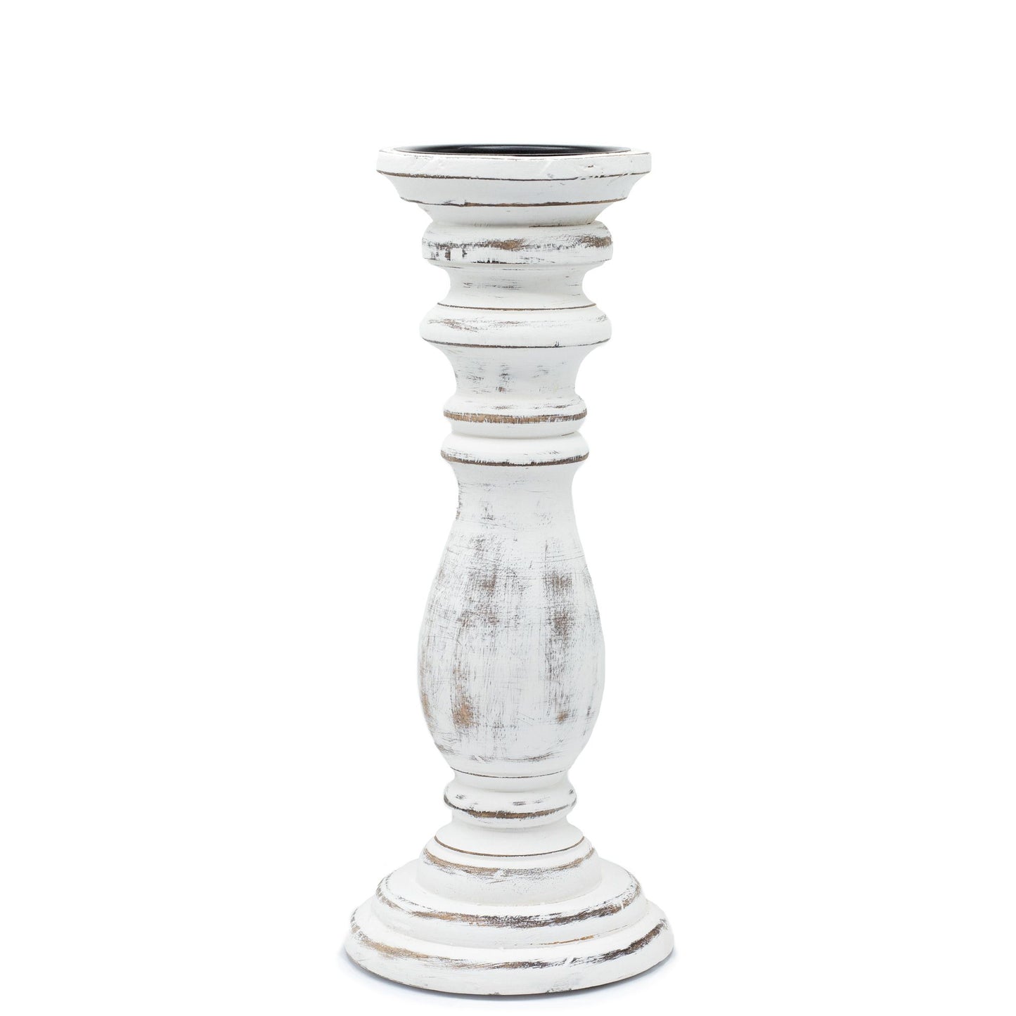 Candelabre Clàssic - Blanc - 30x10cm - Mitjà