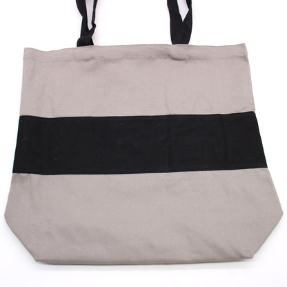Bosses de Cotó de Dos Tons - 38x42x12cm - Gris i Negre - 280g