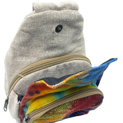 Bossa bandolera de cànem Tiedye