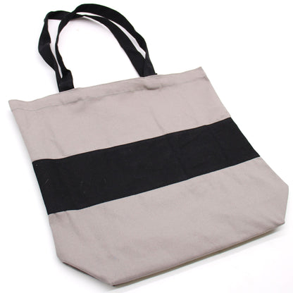 Bosses de Cotó de Dos Tons - 38x42x12cm - Gris i Negre - 280g