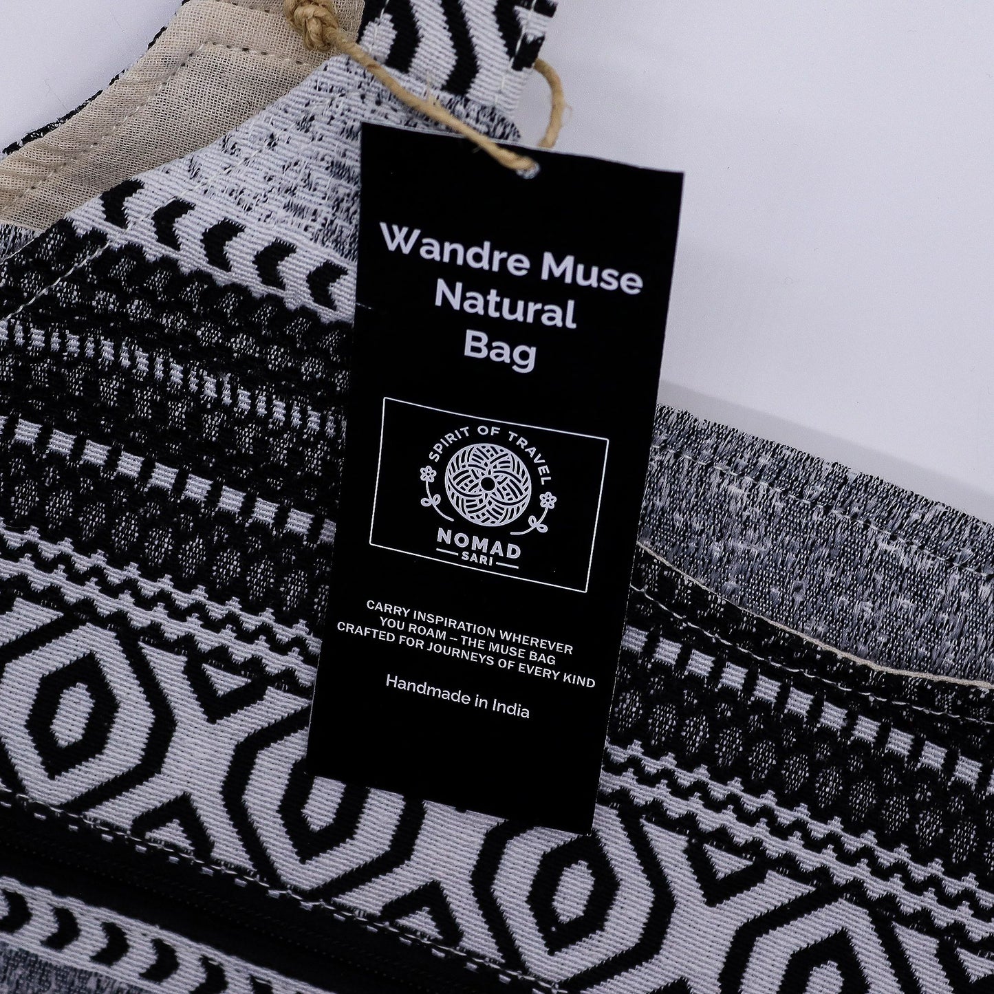 Bosses de Jacquard Natural - Caravana Urbana - Bossa Wander Muse