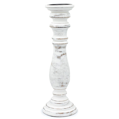 Candelabre clàssic - Blanc - 373x10cm - Gran