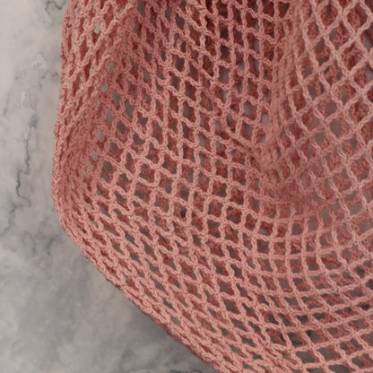 Bossa de Malla de Cotó Pur - Rosa