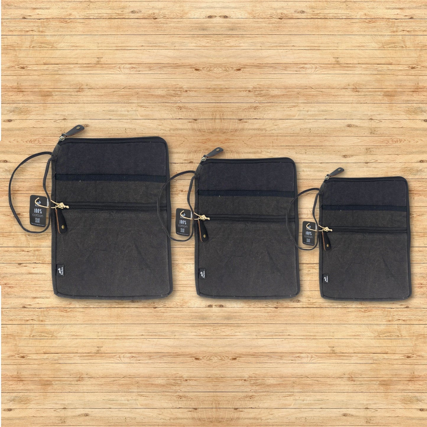Funda de lona per a tauleta Hope Hare - Charcoal