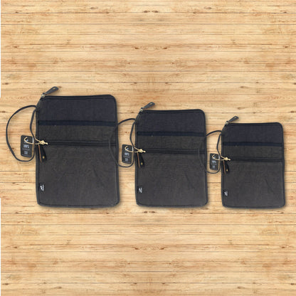 Funda de Lona per a Portàtil Hope Hare - Charcoal
