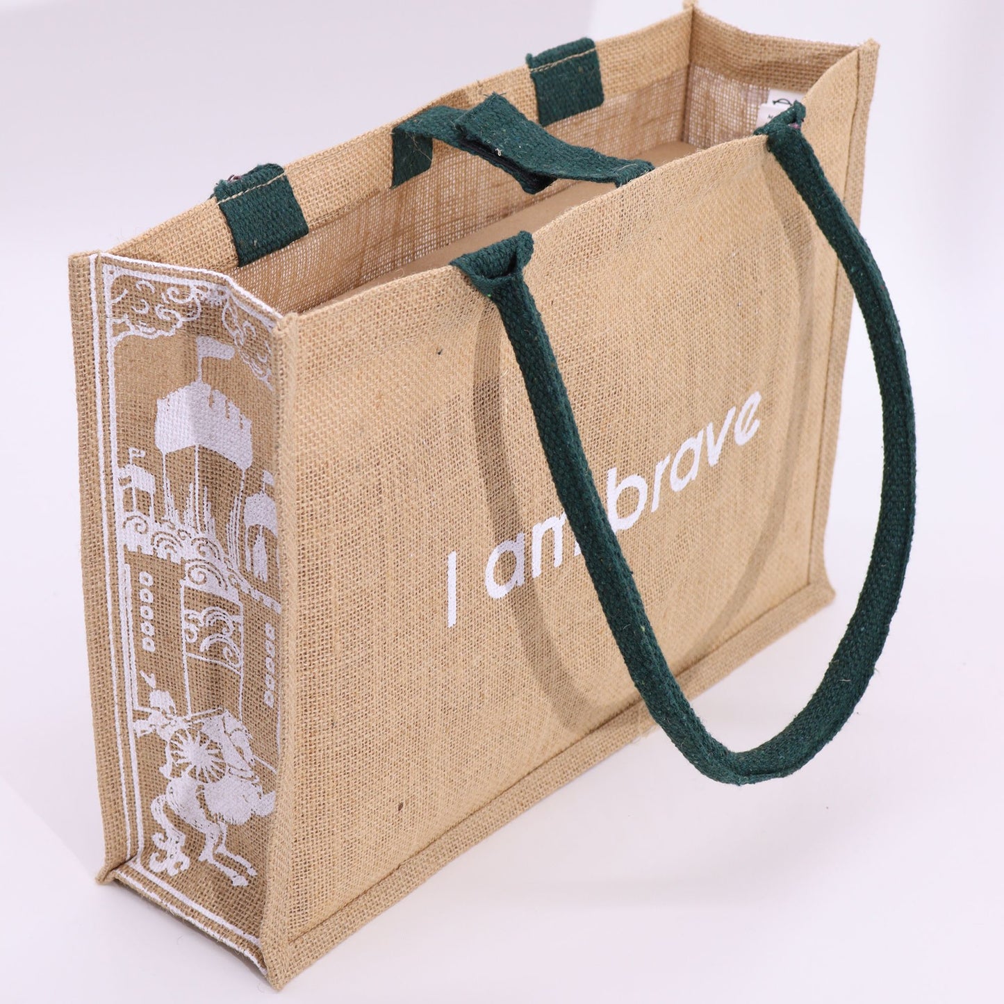 Bossa Gran de Jute Hop Hare - Sóc Valent/a