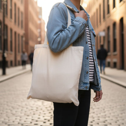 Bossa Tote Nomad Sari Iconic Toni - Sense estampat - Natural 10oz