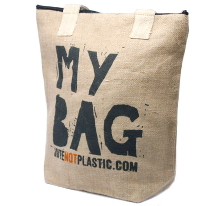 Bossa de jute ecològica - La meva bossa - (4 dissenys assortits)