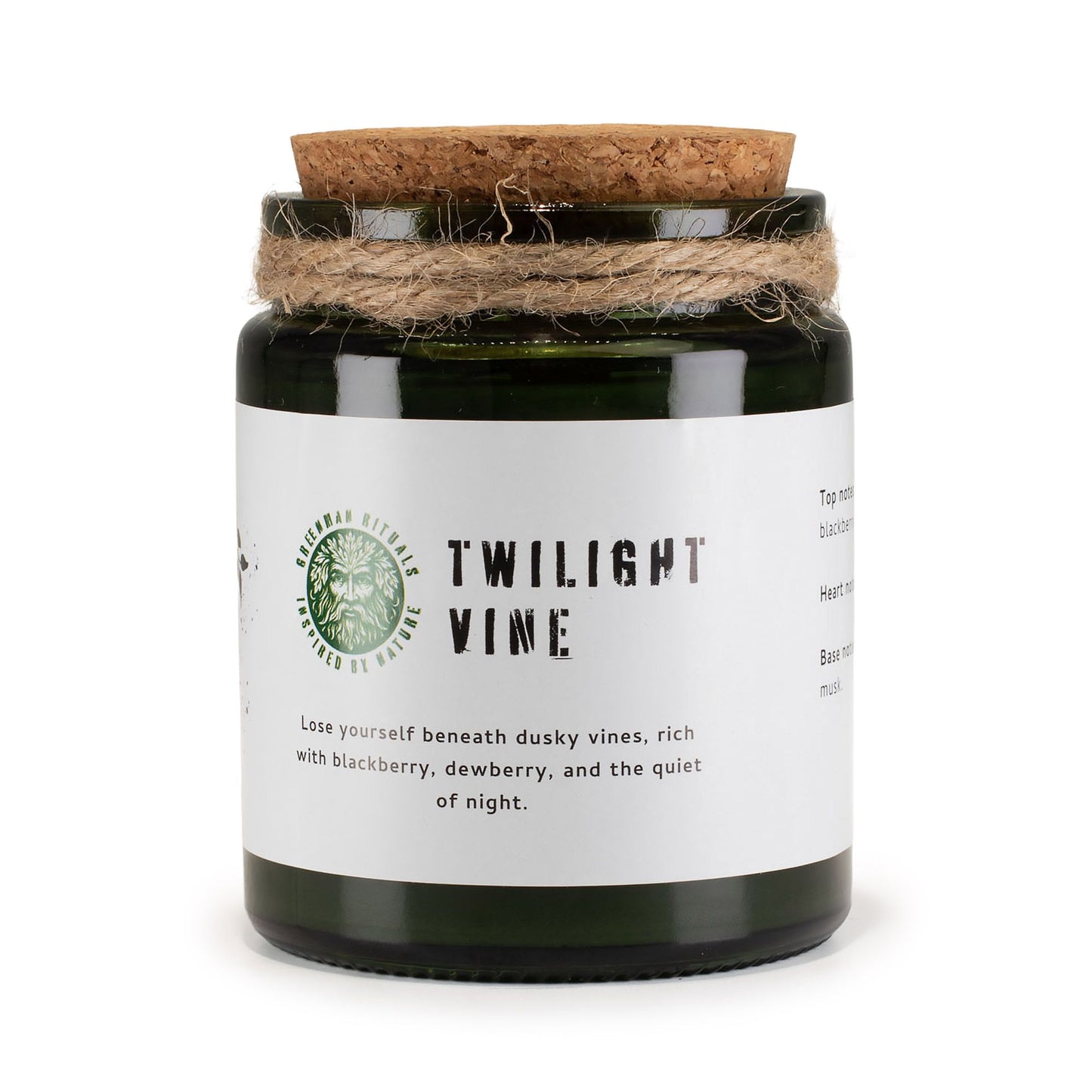 Espelma de soja Greenman Woodwick - Vinya Crepuscular
