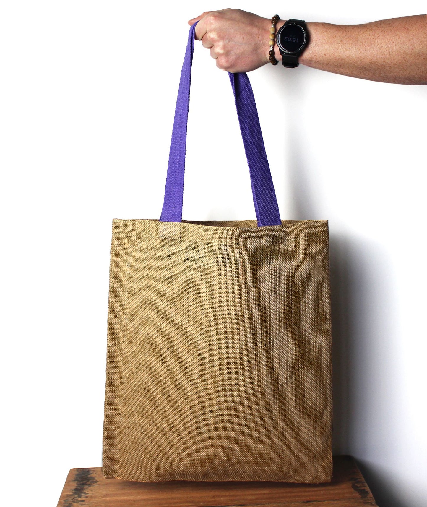 Bolsa de Yute Grande - 5 Asas de Colores (Aleatorio)