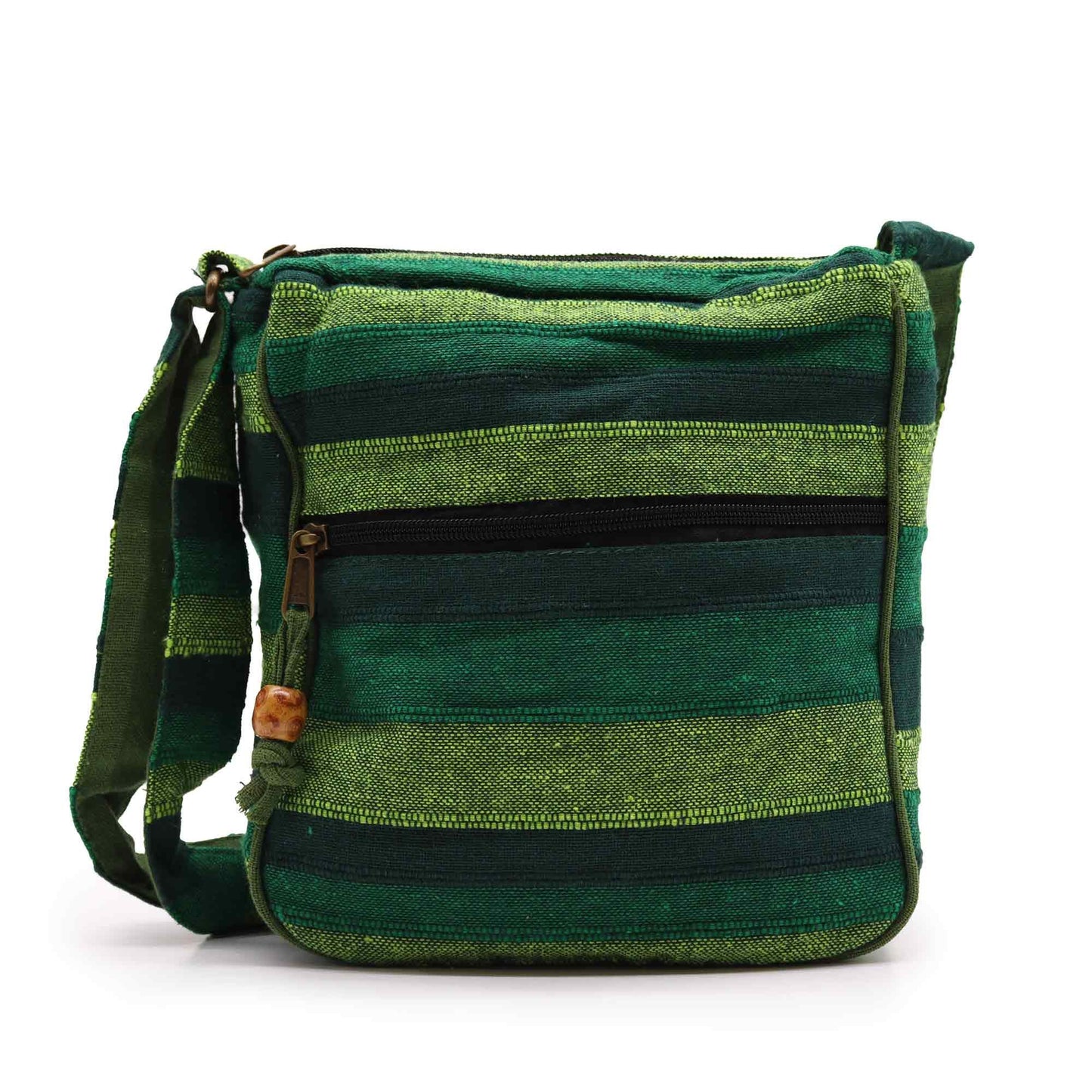 Bossa Bandolera Nepal (Corretja Ajustable) - Verd Bosc