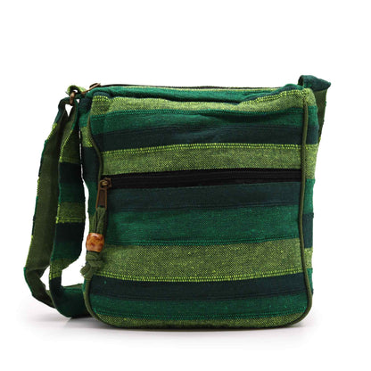 Bossa Bandolera Nepal (Corretja Ajustable) - Verd Bosc