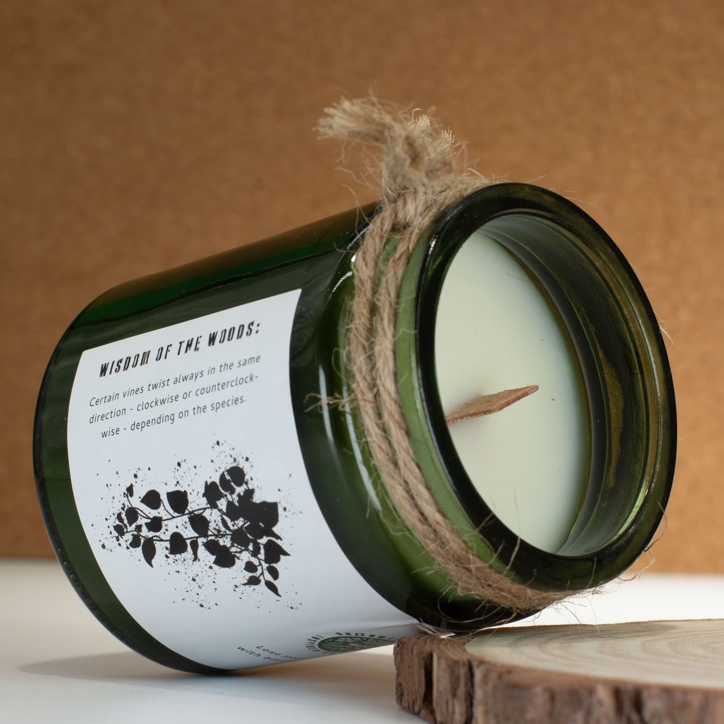 Espelma de soja Greenman Woodwick - Vinya Crepuscular