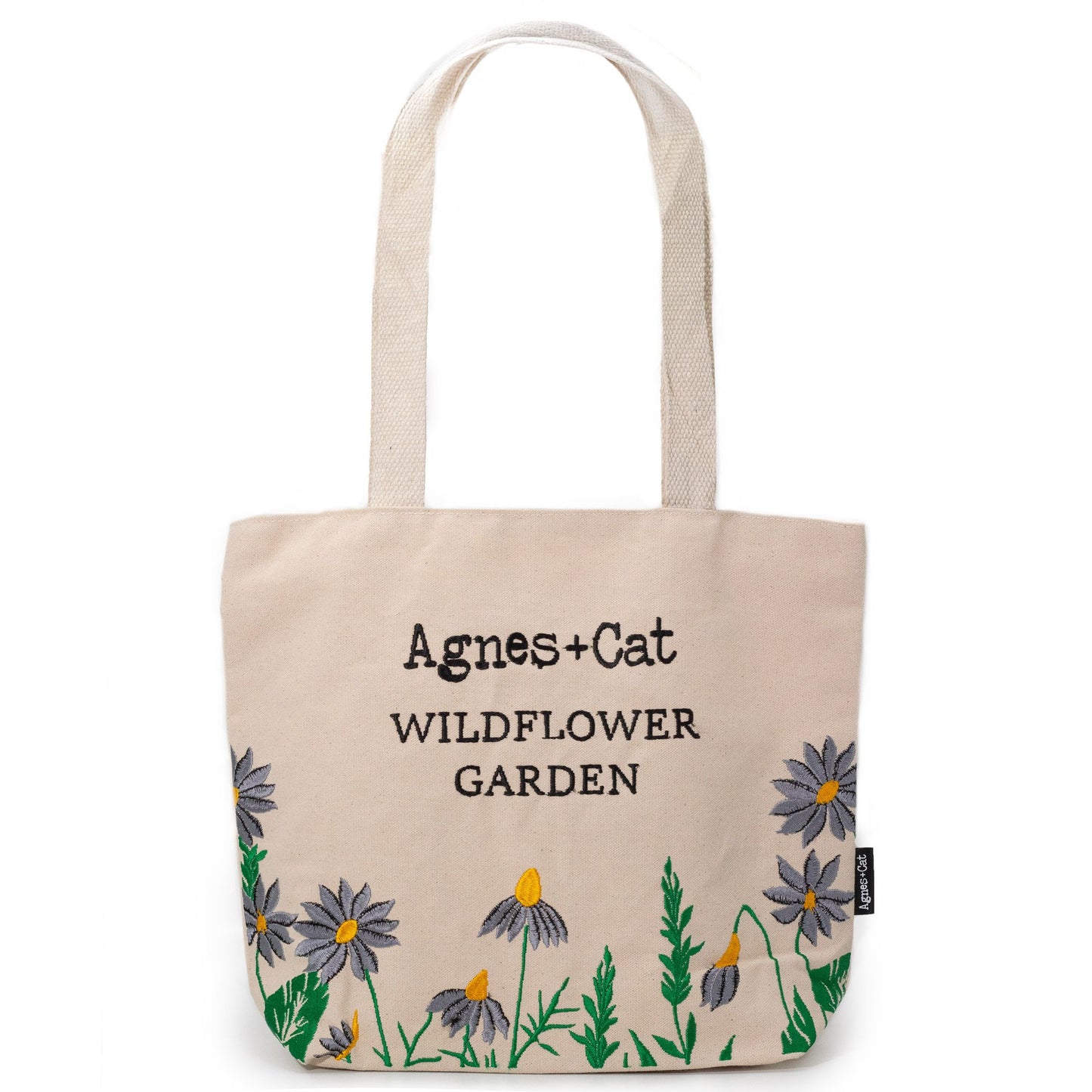 Agnes + Cat Bossa tote de jardí de flors silvestres - Flors liles