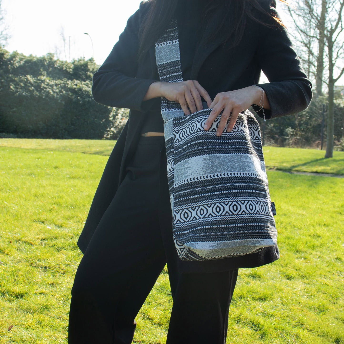 Bosses Jacquard Naturals – Caravana Urbana – Bossa Tote Nòmada
