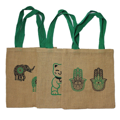 Bossa de Jute Gran - 3 Dissenys (Aleatori)