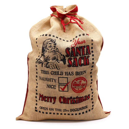 Sacs de jute Santa - Aquest nen ha estat... bo!