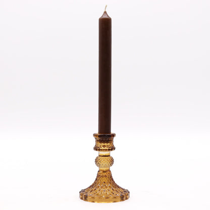 Candelabres vintage per a sopar - Ambre antic