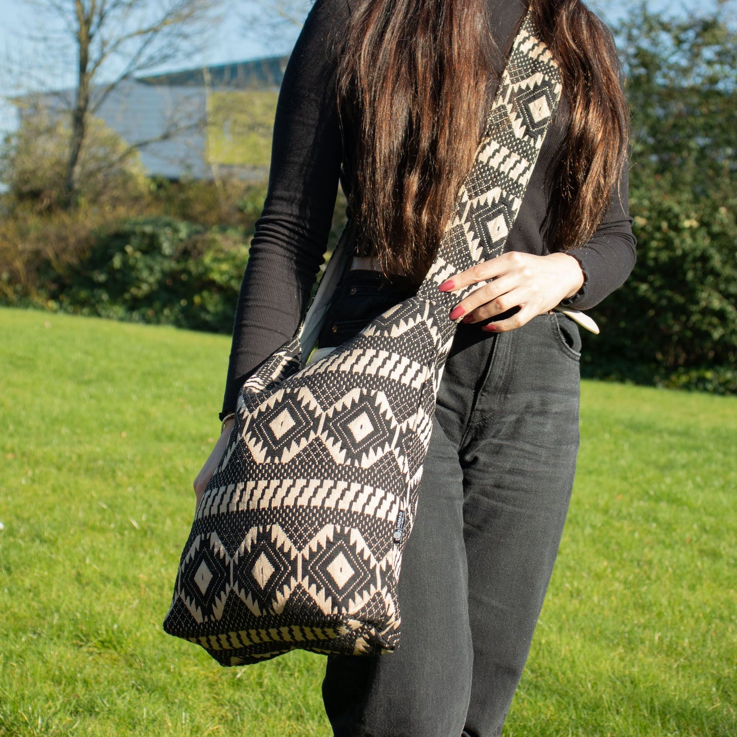 Bosses Jacquard Naturals – Telar del Desert – Bossa Tote Nòmada