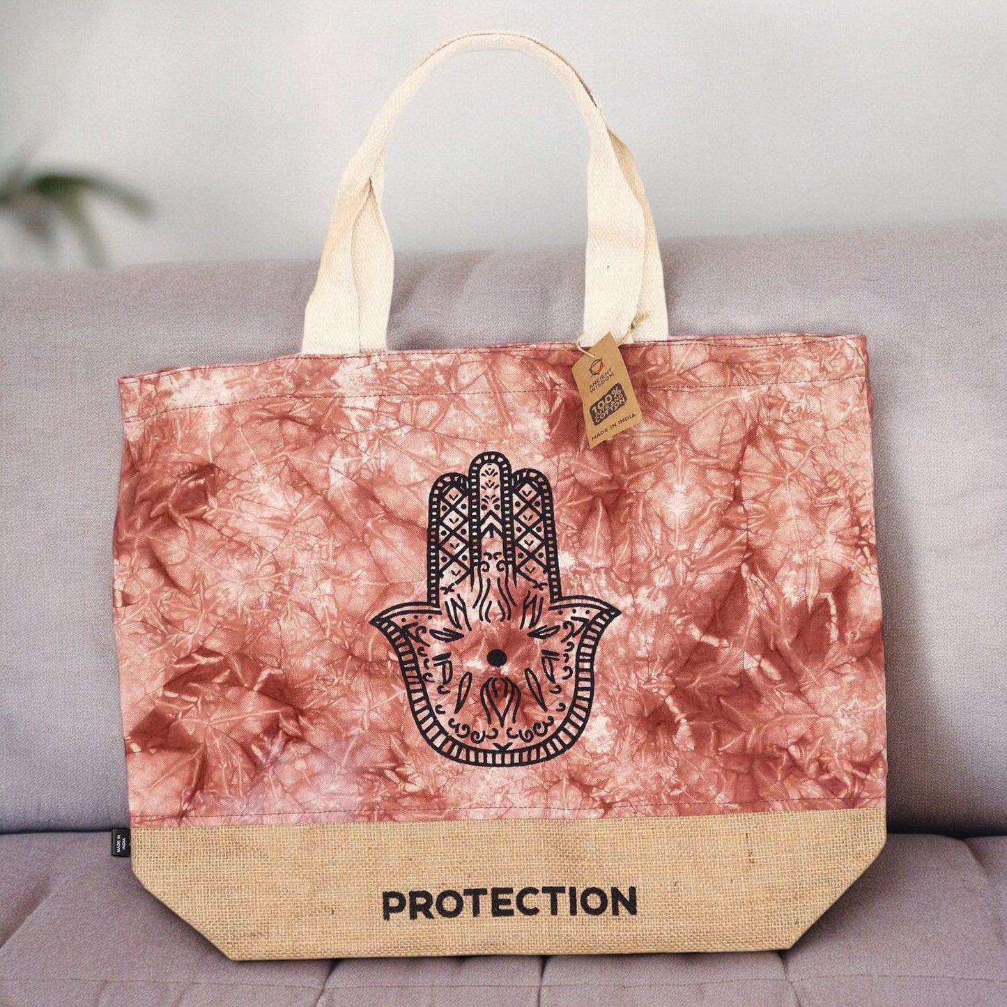 Bossa All Natural - Terracota - Hamsa - Protecció