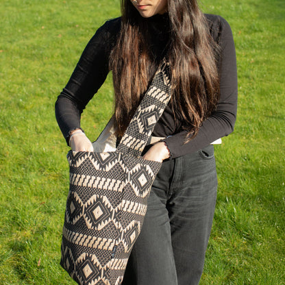 Bosses Jacquard Naturals – Telar del Desert – Bossa Tote Nòmada