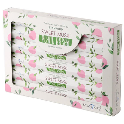 Varitas de Incienso a Base de Plantas - Almizcle Dulce