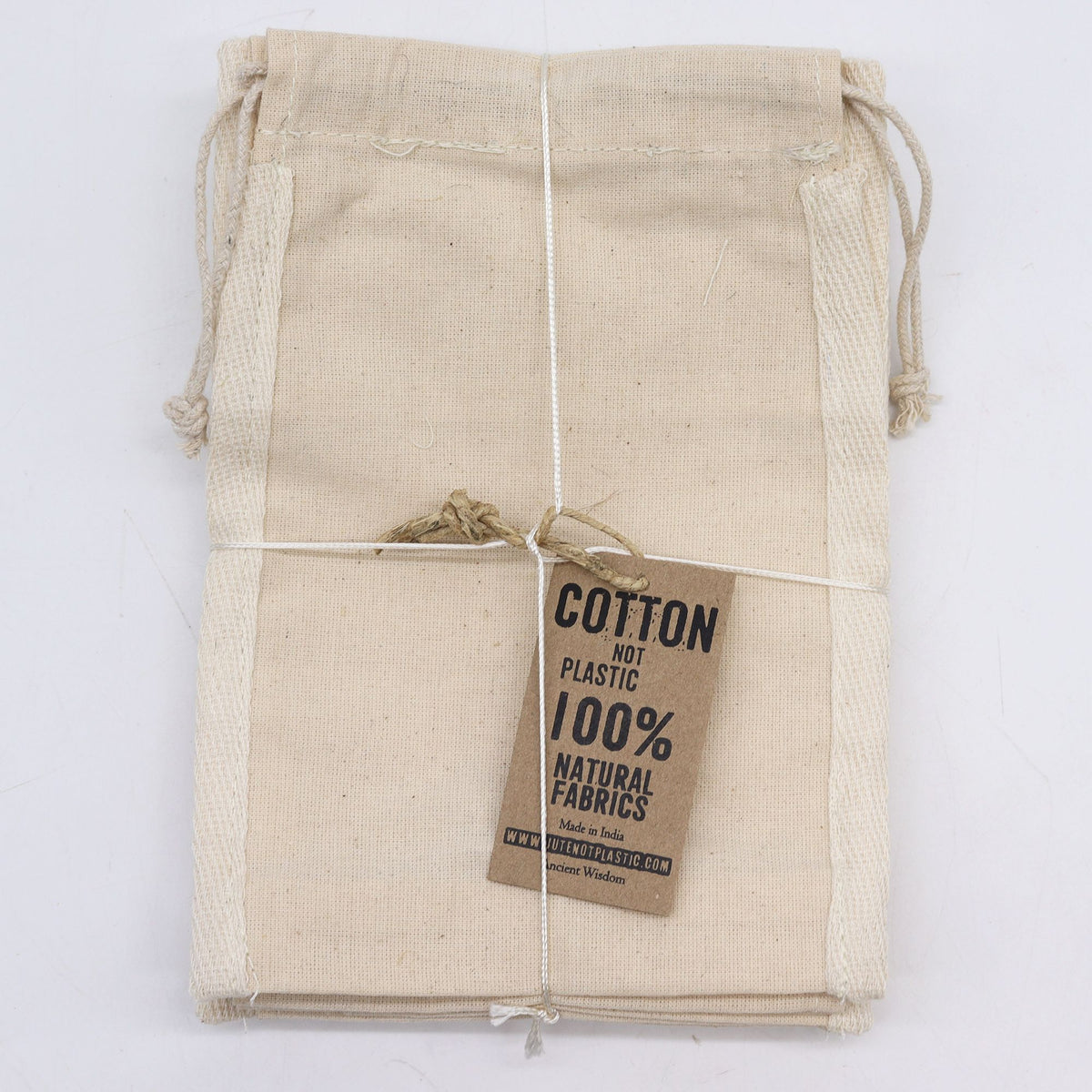 Bolsa de Algodón para ventana mediana - 21x15cm
