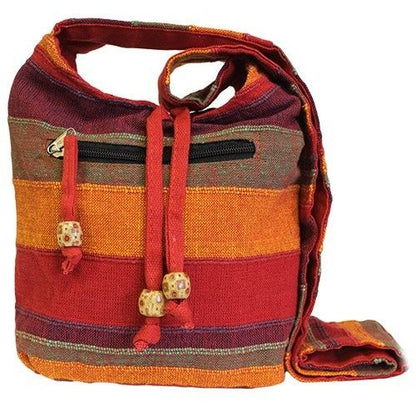 Bossa bandolera Nepal - Tons vermells de capvespre