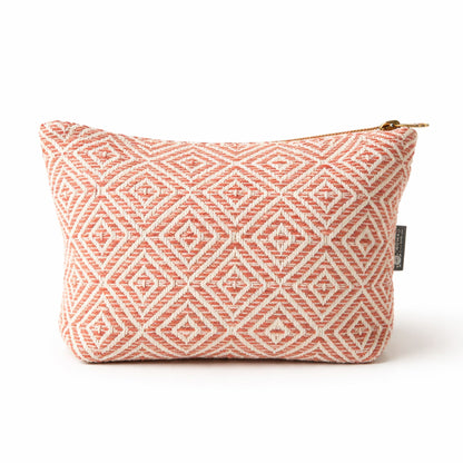 Bossa de tocador Nomad Sari Indian Jacquard - Labyrinth Coral