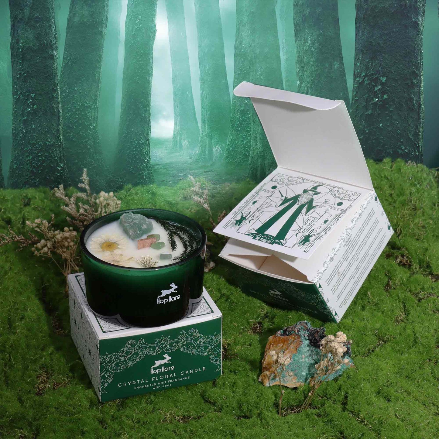Espelma Flor Màgica de Cristall Hop Hare - Mag