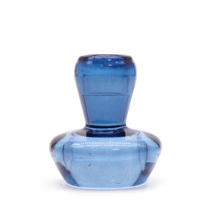 Portaespelmes reversible amb disseny de bolet per a sopar / espelma de te - Blau reial