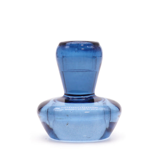 Portaespelmes reversible amb disseny de bolet per a sopar / espelma de te - Blau reial
