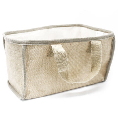 Cistella gran de jute - 33x18x20cm - Natural