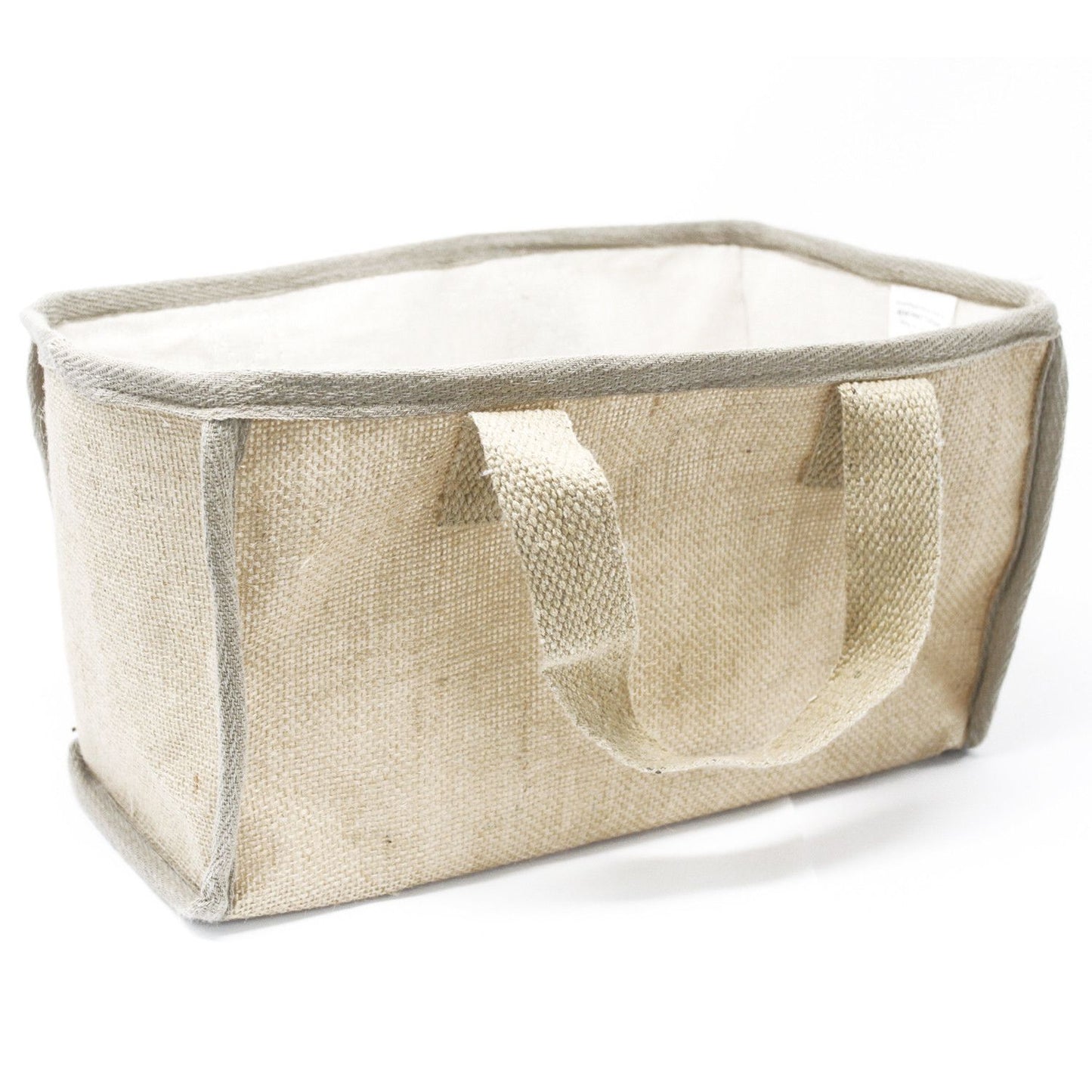 Cistella gran de jute - 33x18x20cm - Natural