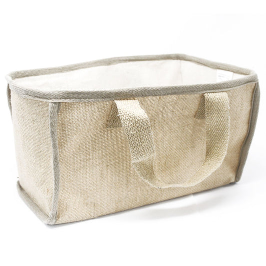 Cistella gran de jute - 33x18x20cm - Natural