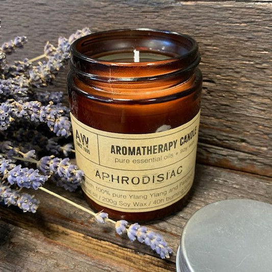 Espelma per a Aromateràpia - Afrodisíac