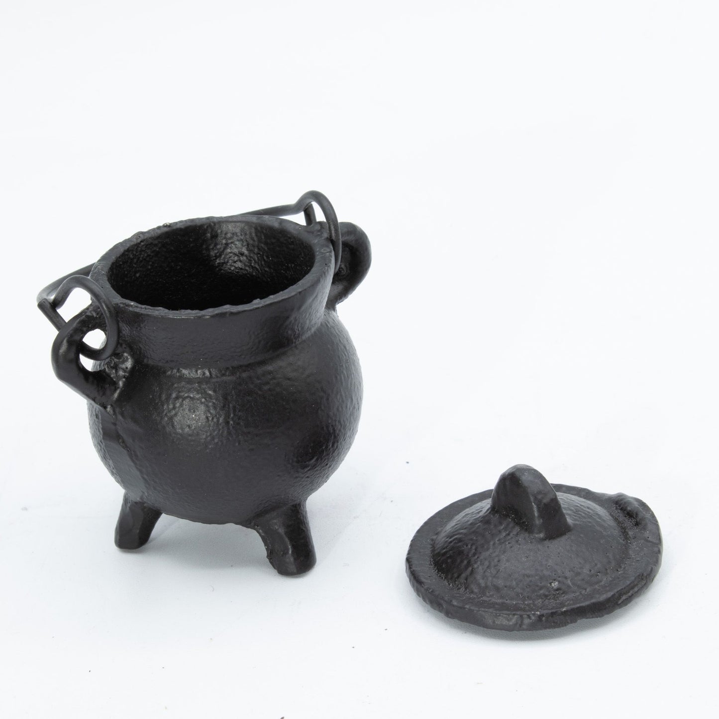 Calderos de hierro fundido extra pequeños 5x7 cm
