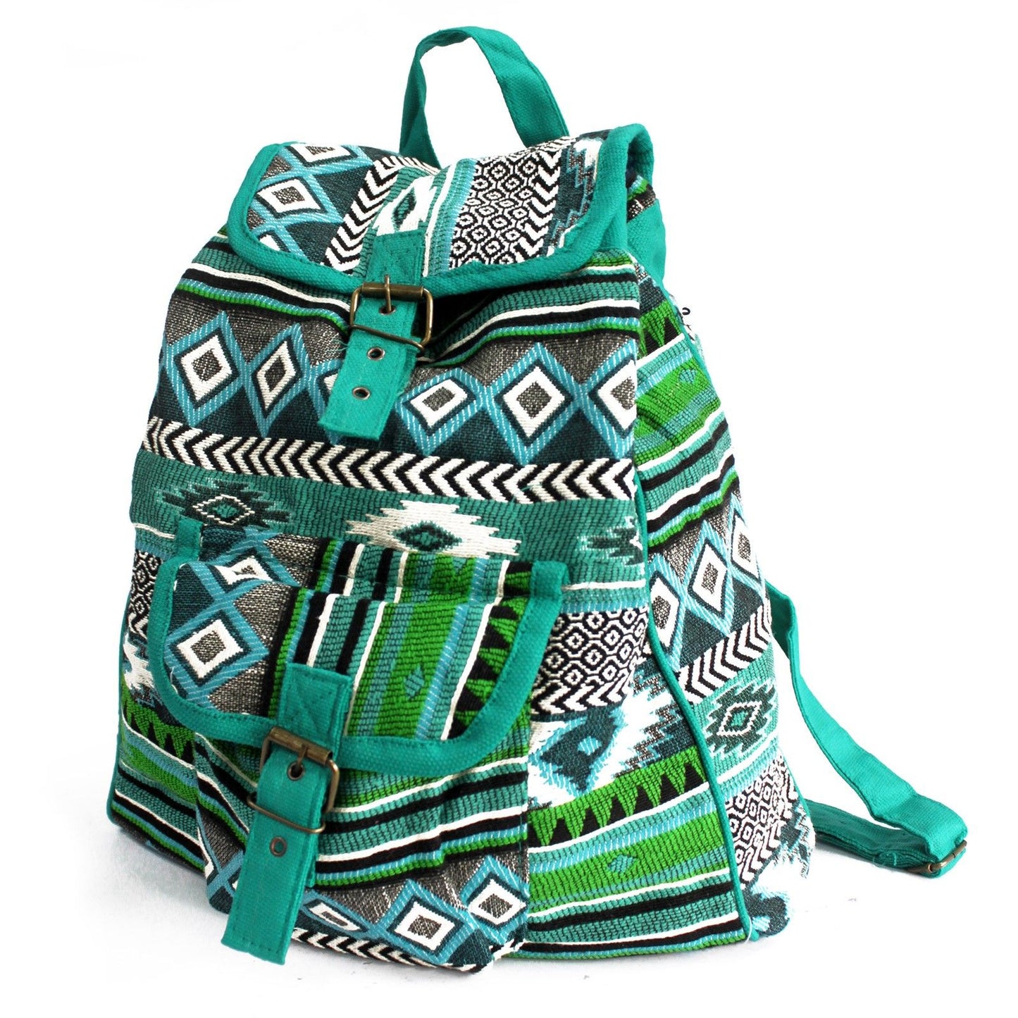 Teixit Jacquard - Motxilla Teal