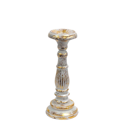 Candelabre Petit - Or Blanc